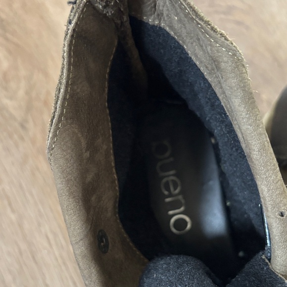 Bueno Olive Green and Black Ankle Boots 37 - Picture 9 of 9